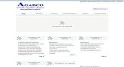 Desktop Screenshot of agadco.net